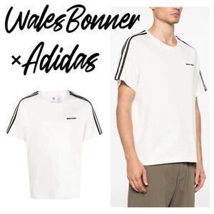 WALES BONNER Adidas IT9788 Tシャツ ホワイト L