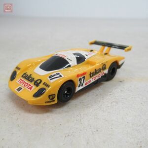 トミー AFX HOスケール スロットカー タカキュー トヨタ 90C-V #37 動作未確認 現状品 TOMY TYCO Taka-Q TOYOTA【PP