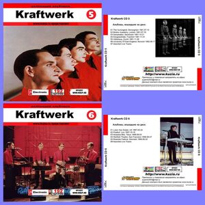 KRAFTWERK CD5+CD6 大全集 MP3CD 2P⊿