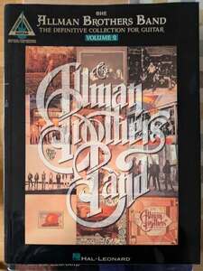 送料無料 ギタースコア オールマン・ブラザーズ・バンド　VOLUME ２　ALLMAN BROTHERS BAND