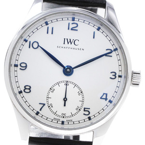 IWC SCHAFFHAUSEN IW358304 ポルトギーゼ・オートマティック40 スモールセコンド 自動巻き メンズ 箱・保証書付き_823258