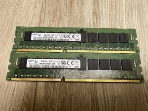 *9622-0314 - 2枚SET / SAMSUNG 8GB 1Rx4 PC3L-12800R ECC (合計16GB) メモリー RAM 発送サイズ:A