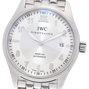 IWC IWC SCHAFFHAUSEN IW325505 パイロットウォッチ スピットファイヤー マークXVI デイト 自動巻き メンズ 美品 _845687