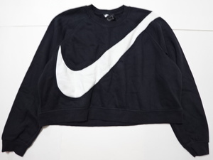 ■0814■ナイキ NIKE ビッグスウィッシュショートスウェットシャツ トレーナー XL CV8654●