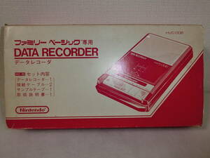 ★ファミリーベーシック専用 データレコーダ★ 任天堂 DATA RECORDER