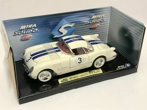 MIRA　SOLIDO　1/18　CHEVROLET CORVETTE COUPE RACING　コルベット クーペ レーシング