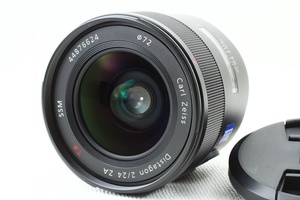 極上品◆SONY ソニー Distagon ディスタゴン T* 24mm F2 ZA SSM SAL24F20Z◆大口径広角単焦点レンズ/a-7828