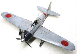 日本海軍 　零式艦上戦闘機21型　赤城 AI-102 進藤 三郎大尉機　アカデミー　1/４８ 完成品 