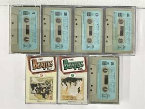 ●○エ354 THE BEATLES BOX カセットテープ 7本セット○●