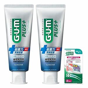 GUM(ガム)プラス デンタルペースト 薬用ハミガキ [リフレッシュミント] 