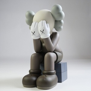 KAWS カウズ ×MEDICOM TOY COMPANION Passing Through フィギュア 2013年モデル 茶 Size 【フリー】 【新古品・未使用品】 20765828