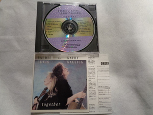 CD　LAURIE　LEWIS＆KATHY　KALLICK　TOGETHER 　輸入盤　