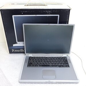 PK21606R★Apple★ノートPC★M8407★PowerBook G4 チタニウム・AD付