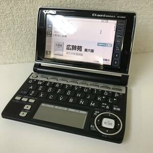 本体のみ CASIO カシオ Ex-word 電子辞書 XD-A4800 ツインタッチパネル 音声対応 120コンテンツ 日本文学300作品/世界文学100作品収録