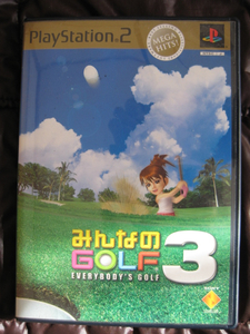 フ PS2 みんなのゴルフ３ みんなのGOLF 3 psgk