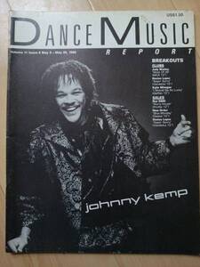 ★レア DANCE MUSIC REPORT DMR 1988 #8 RAP HIP HOP 洋書 洋雑誌 ラップ ヒップホップ HOUSE HI-NRG RAREGROOVE JOHNNY KEMP