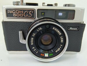 リコー　フィルムカメラ　500GS　○ RICOH フィルムカメラ　レトロ　カメラ　〔1141〕