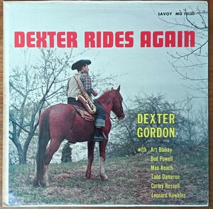 Dexter Gordon/Dexter Rides Again/米1970年代Monoプレス/Bud Powell/Art Blakey/Max Roach