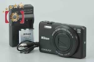 【中古】Nikon ニコン COOLPIX S7000 ブラック コンパクトデジタルカメラ