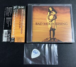 ②/美品帯付き/サイン入りギターピック付き/BAD MOON RISINGバッド・ムーン・ライジング 『ブラッド』初回限定国内盤CDスリーブケース仕様