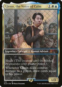 MTG ■金/英語版■ 《Glenn, the Voice of Calm》★FOIL★Secret Lair SLD