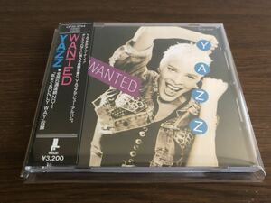 「WANTED」YAZZ 日本盤 旧規格 CP32-5744 消費税表記なし 帯付属 1st / The Only Way Is Up / 気まぐれONLY WAY / Yasmin Evans