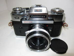 Zeiss Ikon CONTAREX Super-electronic SE型 Tessar 50mm f2.8付き (製造 約3000台) ■希少■動作OK■ 10701