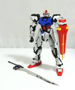 □　【完成品】　BANDAI　バンダイ　PG　1/60　機動戦士ガンダムSEED　ストライクガンダム　ガンプラ　組立済　中古品　現状品　③