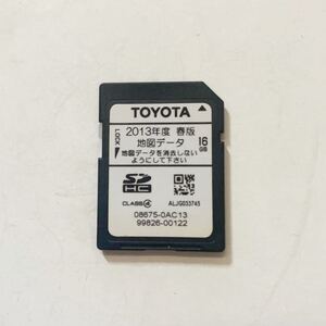 TOYOTA 2013年度 春版 地図データ 16GB ALJG033745