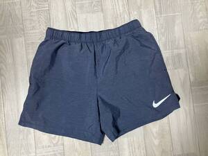 ★美品★ ナイキ Nike DRY FIT ドライフィット　ランニングパンツ　ライナー着き　ポケット着き　ブルー　L ①