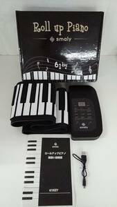  【TN-1052】 スマリー ロールアップピアノ 61KEY 【ジャンク品・音が出ません】(KH)