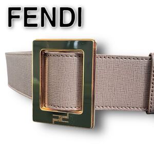 519 【ほぼ未使用】FENDI フェンディ ベルト メンズ レディース