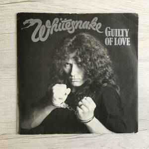 WHITESNAKE GUILTY OF LOVE アイルランド盤