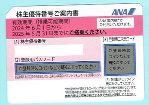 ゆうパケット無料★最新 ANA 全日空 株主優待券 10枚セット 領収書可(インボイス対応)★複数有