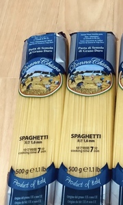 イタリア産　スパゲッティ　500g x ２点