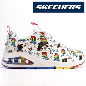 スケッチャーズ UNO スニーカー SKECHERS Tokidoki Uno 2 Street Groove 177984 WMLT トキドキ ウノ 2 ストリート グルーヴ 25.5cm