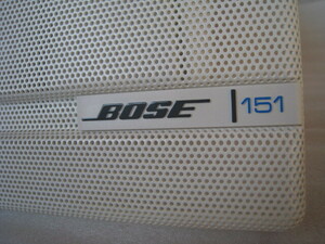 BOSE 151 超珍品 4Ω　カーオーディオ適合　美　ペア　ホワイトモデル