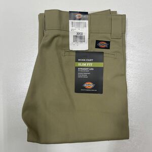 W30 カーキ 新品 873 ディッキーズ DICKIES スリムストレート ローライズ 873 USA MODEL ワークパンツ 1