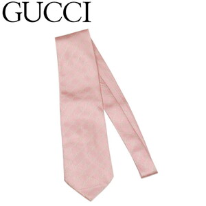 グッチ ネクタイ レギュラータイ メンズ GG柄 GUCCI 中古