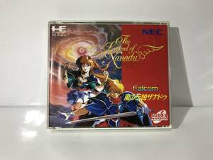 ■ d7-29 「希少」風の伝説 ザナドゥ アクションRPG PC Engine SUPER CD-ROM2 現状品　■