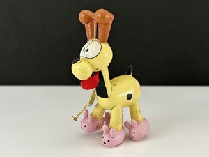 USA ヴィンテージ オーディー ガーフィールド 木製 ウッド オーナメント Garfield Dakin [ga-529]ヴィンテージ