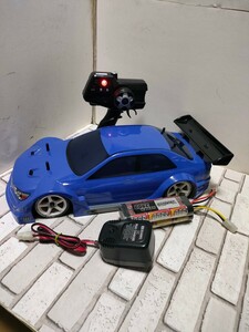 タミヤ　フロントワンウェイTT01シャーシ ALTEZZA　2.4Gフルセット　破損なし　通電写真あり