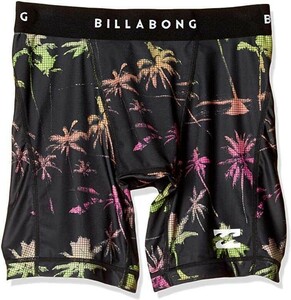 Lサイズ ブラック 新品 BILLABONG ビラボン アンダーショーツ サーフィン スイムウエア 水着用インナー UVカット BA011491 BLK