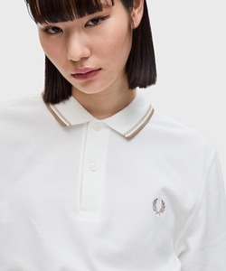 「FRED PERRY」 長袖ポロシャツ S ホワイト系その他3 メンズ