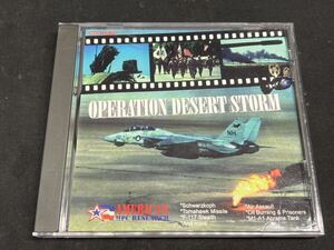 〇Gb右190〇60 PC ソフト windows CD-ROM MPC Theatre OPERATION DESERT STORM MILITARY CD-10361 1995 USA 当時物