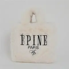 ÉPINE PARIS fur 2way bag アイボリー