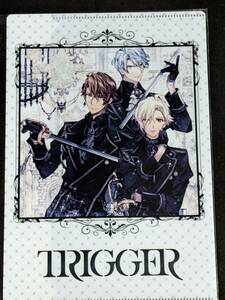 ☆クリアファイル☆ アイドリッシュセブン　TRIGGER　CD「VARIANT 初回限定盤」 購入特典 封筒型　八乙女楽 九条天 十龍之介 /S83