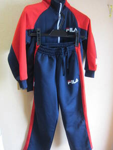 FILA フィラ ジャージ上下 セットアップ 120cm ジャケット パンツ キッズ 男の子 女の子 スポーツ タ1130