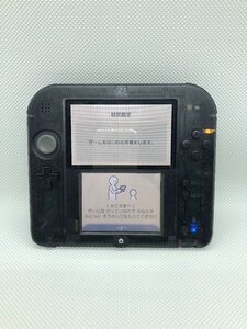 OK10166◇Nintendo ニンテンドー 任天堂 2DS FTR-001 本体 ゲーム機 ブラック 起動OK【訳あり】250124