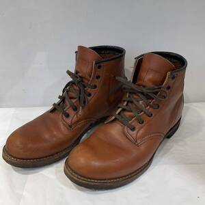  RED WING レッドウィング ベックマン “9022” Vibramタンクハーフラバーソール 27.5cm ブラウン 663766